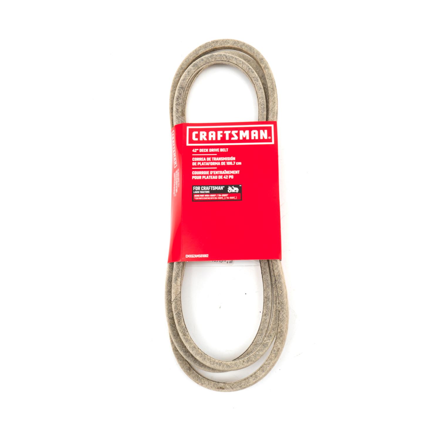 Craftsman Deck Drive Belt 0.53 in. W X 0.53 in. L For Lawn Tractor Uae Electronic uaeelectronic.com