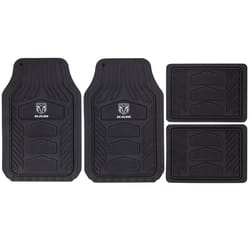 Plasticolor Black Ram Floor Mats 4 pk