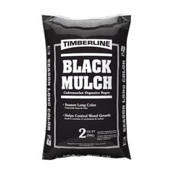 Timberline Black Shredded Mulch 2 cu ft