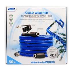 Camco 5/8 in. D X 50 ft. L Heavy Duty Heated Hose