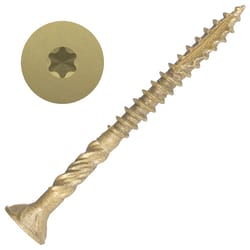 Screw Products AXIS No. 8 X 2 in. L Star Flat Head Structural Screws 1 lb 144 pk