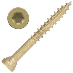 Screw Products EPIC No. 9 X 1.625 in. L Star Coated Trim Screws 5 lb 740 pk