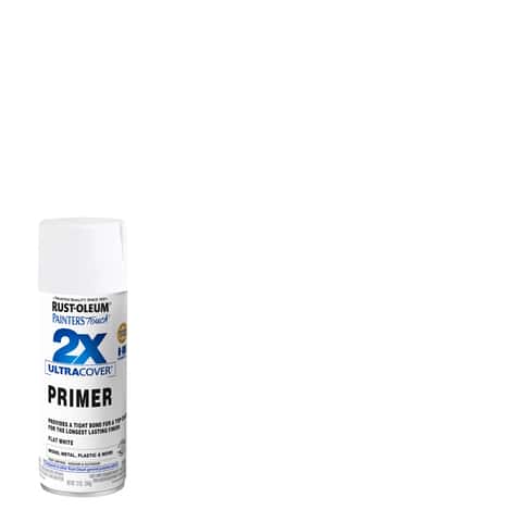12 oz. Black Flat Primer General Purpose Spray Paint (6-pack)