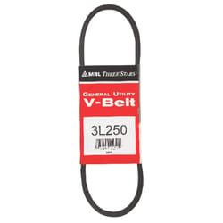 Mitsuboshi FHP General Utility V-Belt 0.38 in. W X 25 in. L For Fractional Horsepower Motors