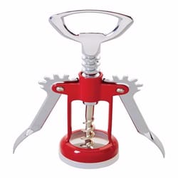 Good Cook Red Steel Wing Corkscrew