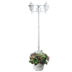 Sun-Ray Hannah Gloss Solar Powered 2 W LED Lamp Post 1 each