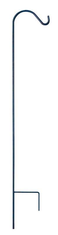Panacea Black Steel 70 in. H Single Crook Plant Hook 1 pk