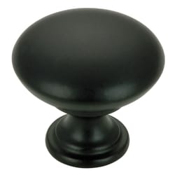 Richelieu Contemporary Round Cabinet Knob 1-3/16 in. D 1-3/32 in. Matte 1 pk