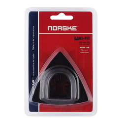 Norske Uni-Fit Plastic/Steel Hook/Loop Triangular Sanding Pad Multi-Material 1 each