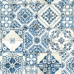 RoomMates 16.5 ft. L Mediterranian Tile Vinyl Peel and Stick Wallpaper