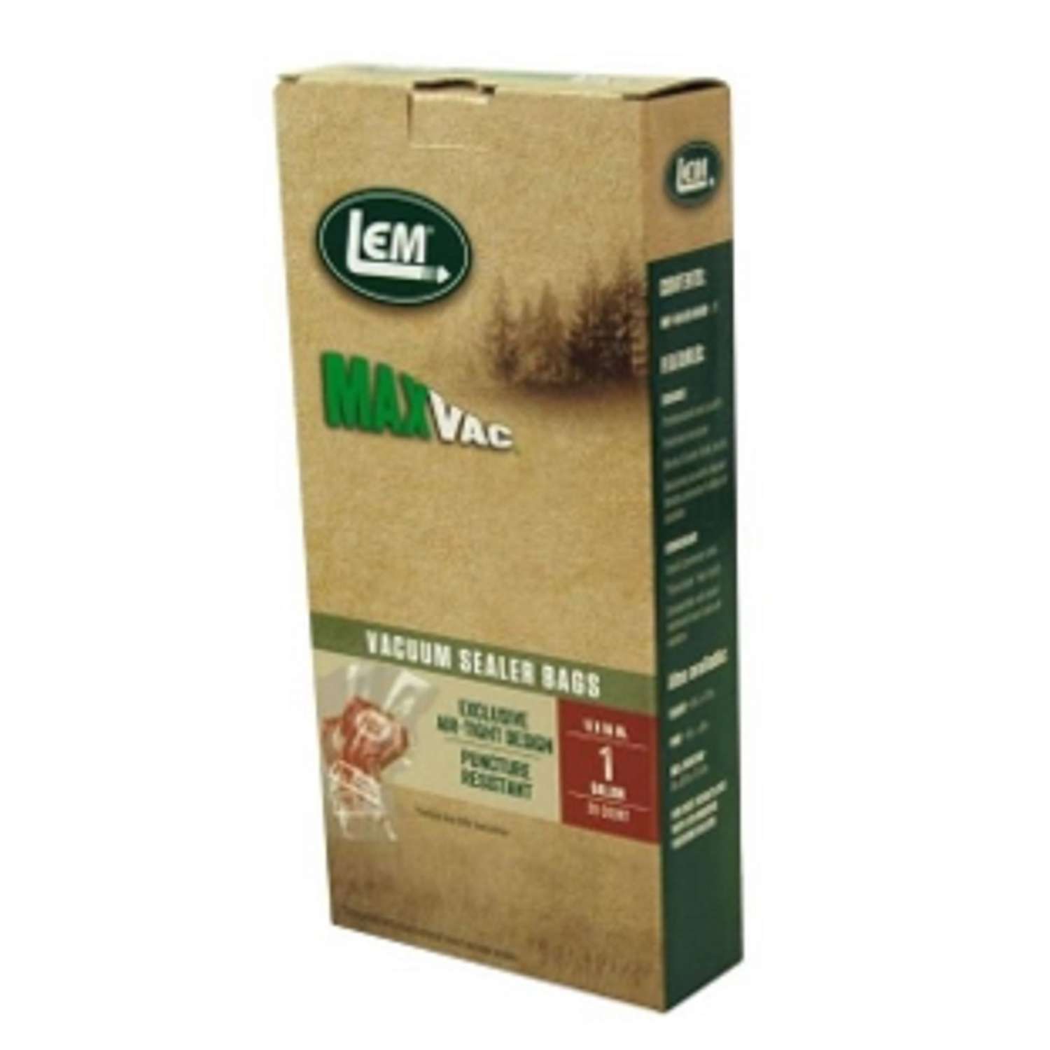 LEM MaxVac Clear Vacuum Sealer Bag 1 pk Ace Hardware