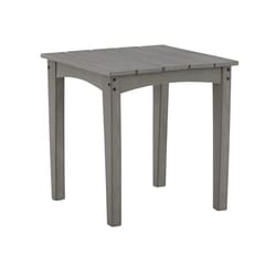 Signature Design by Ashley Visola Gray Square Plastic Contemporary End Table