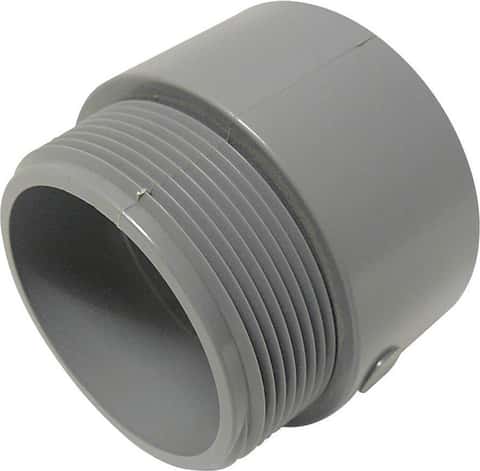 Cantex 2-1/2 in. D PVC Male Adapter For PVC 1 pk - Ace Hardware