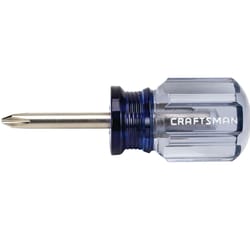 Craftsman No. 2 X 1-1/2 in. L Phillips Stubby Screwdriver 1 pc