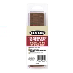 Hyde Steel Single Edge razor Razor Blade 3/4 in. L 100 pc