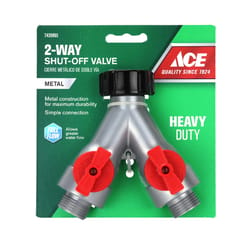 Ace 3/4 in. Metal Threaded Female/Male 2-Way Shut-off Valve