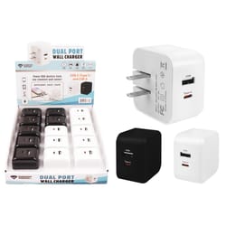 Diamond Visions 2 Port USB Wall Charger 1 pk