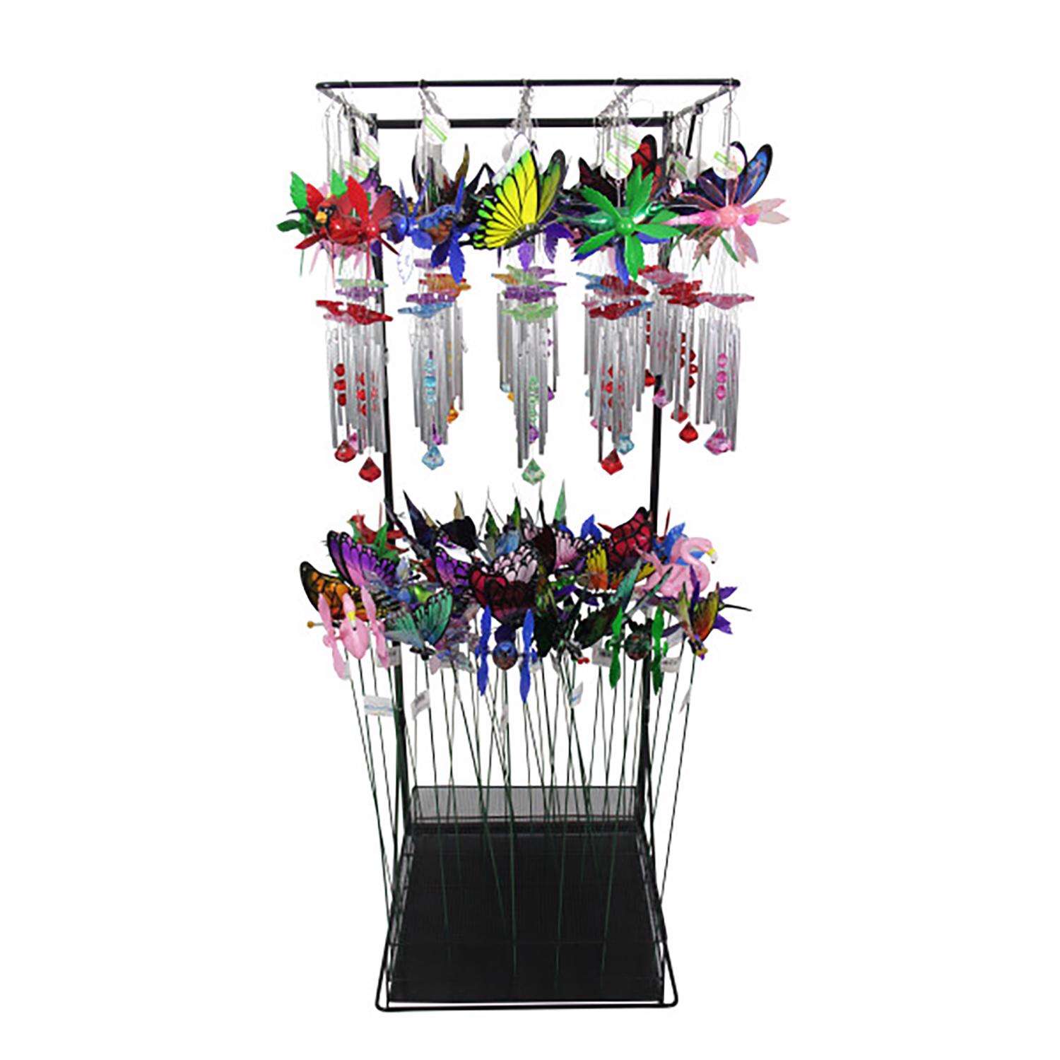 Exhart WindyWings Assorted Plastic Wind Chime Ace Hardware