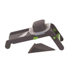 Progressive Prepworks Gray/Green Plastic Folding Mandoline