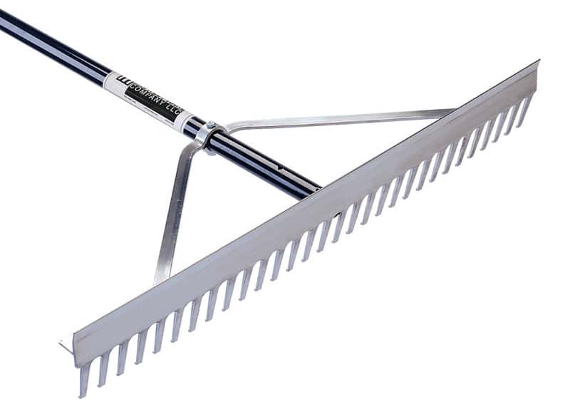 Midwest Rake S550 Professional 42 Tine Aluminum Field Rake Aluminum