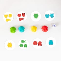 Educational Insights 1-2-3 Froggies Game Multicolored 46 pc