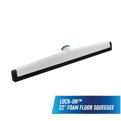 Unger Lock-On 22 in. W Foam Rubber Floor Squeegee Replacement Blade