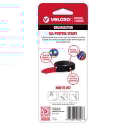 Velcro Brand Strap 18 in. L 2 pk Velcro Brand Strap 18 in. L 2 pk