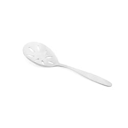 Fox Run Silver Stainless Steel Large Slotted Serving Spoon