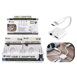 Diamond Visions White Diamond Visions Inc 2 in 1 Adapter For All Smartphones