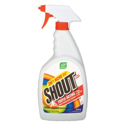 Shout Advanced Stain Remover for Clothes with Scrubber Brush, 8.7