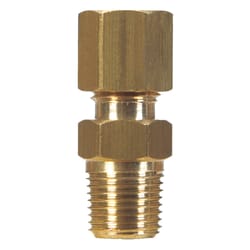 JMF Company 3/8 in. Compression X 1/2 in. D Male Brass Connector