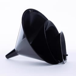 Shop Craft Black Plastic Funnel Set