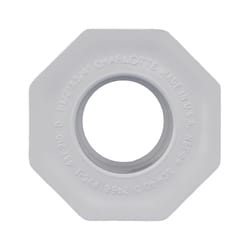 Charlotte Pipe Schedule 40 1-1/2 in. Spigot X 3/4 in. D Slip PVC Reducing Bushing 1 pk