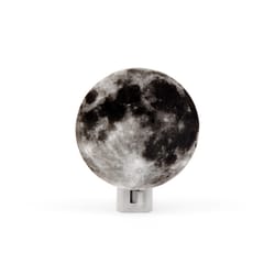 Kikkerland Manual Plug-in Moon LED Night Light