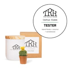 The Rustic House Not for Resale White Cactus Bloom Scent Tester Candle 8 oz