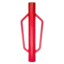 Acorn International 2.5 in. H X 8 in. W X 30 in. L Red Steel T-Post