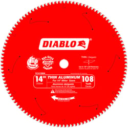 Diablo 14 in. D X 1 in. TiCo Hi-Density Carbide Circular Saw Blade 108 teeth 1 pk