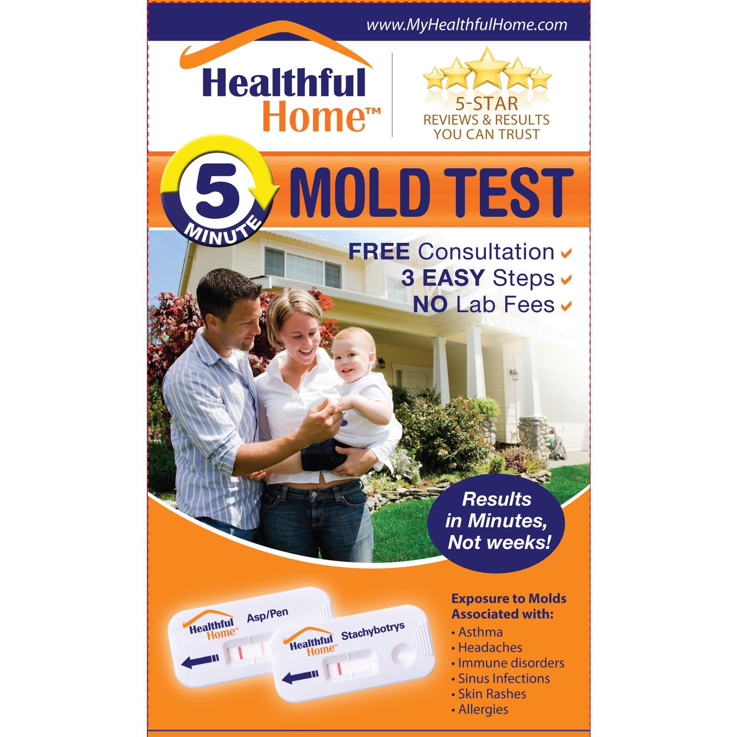UPC 859098003000 product image for Healthful Home Mold Test Kit (HH-2003) | upcitemdb.com