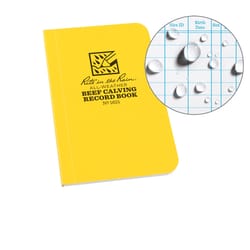 Rite in the Rain 3 in. W X 5 in. L Perfect Bound Yellow All-Weather Notebook