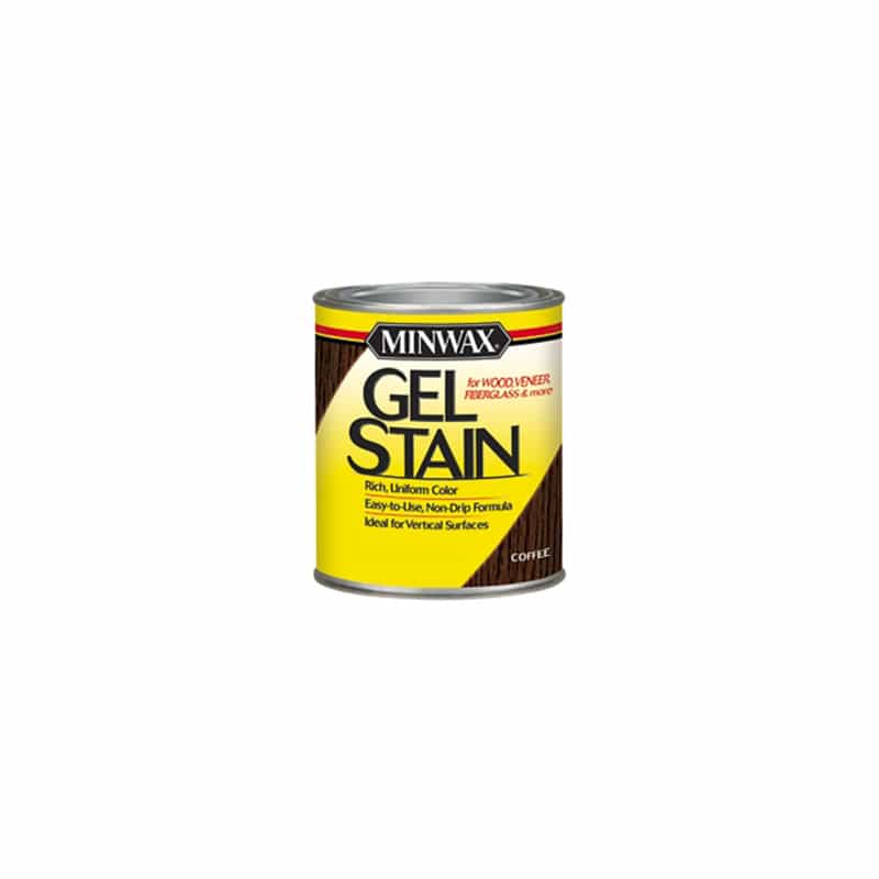 Minwax Transparent Low Luster Black Oil Based Gel Stain 0 5 Pt