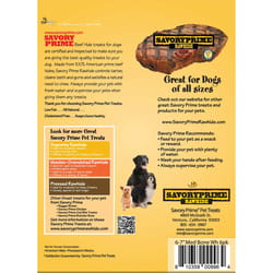 Savory Prime Supreme Medium Adult Knotted Bone Rawhide 6-7 in. L 6 pk