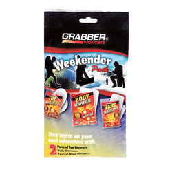 Grabber Warmers Weekender Pack Hand and Body Warmer Set