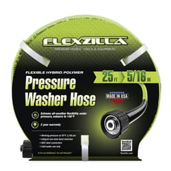 Flexzilla 5/16 in. D X 25 ft. L Pressure Washer Hose 3100 psi