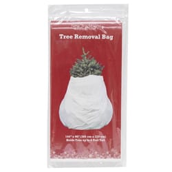 Celebrations White Tree Removal Bag 144 in. W X 90 in. D