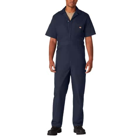 Dickies Men's Poplin Regular Coveralls Navy 2XL 1 - Ace Hardware