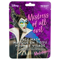 Mad Beauty Disney Multicolored Mad Maleficent Face Mask 12 pk