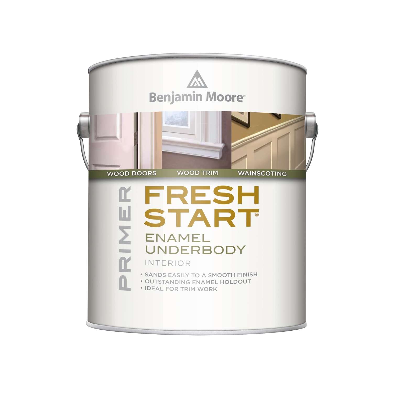 Benjamin Moore Fresh Start White Flat Alkyd Primer 1 gal Ace Hardware