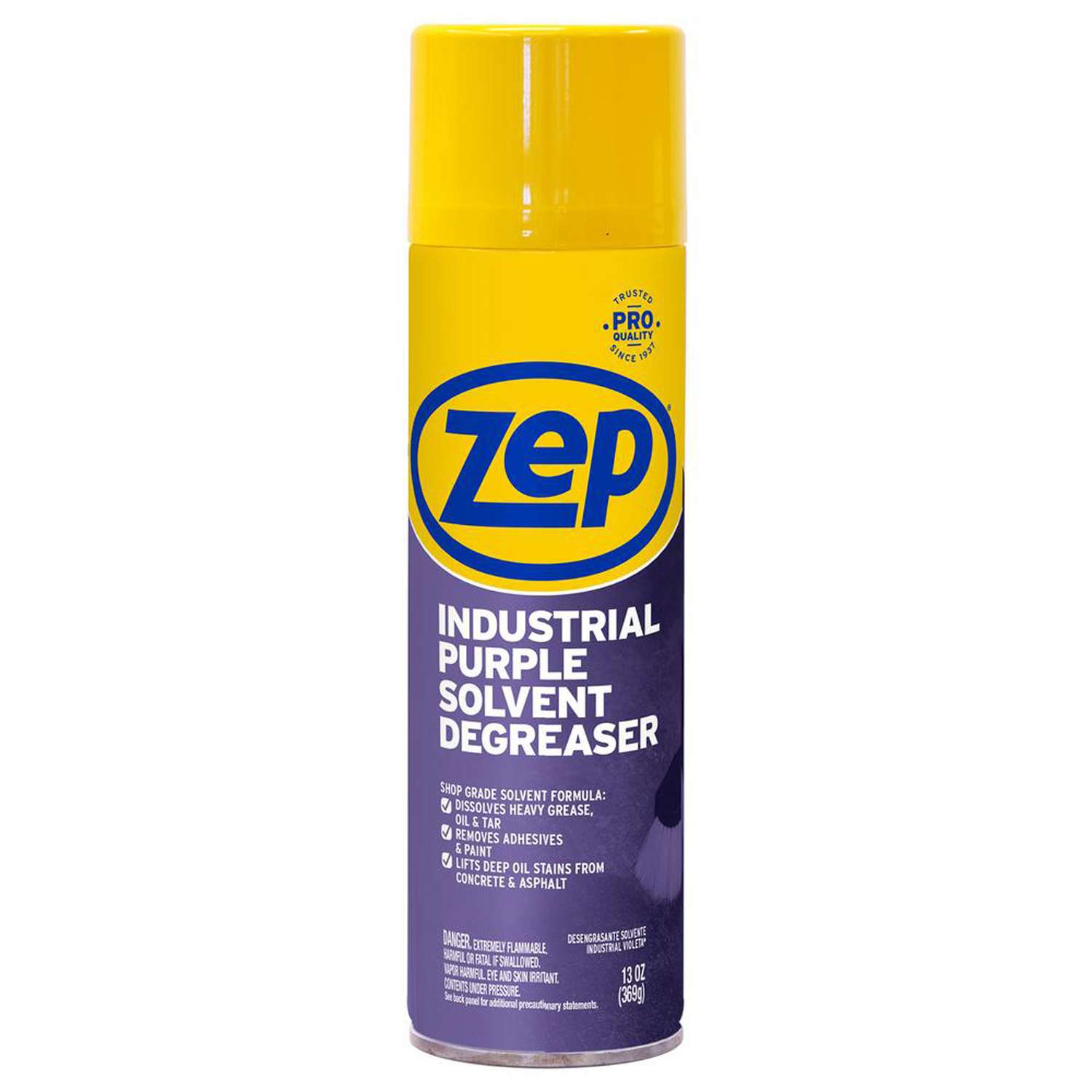 Zep Industrial Purple Unscented Scent Solvent Degreaser 13 oz Liquid