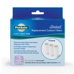 PetSafe Drinkwell White Carbon Replacement Fountain Filter For All Pets