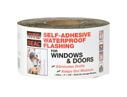 Tite Seal 4 in. W X 100 ft. L Rubber Self-Adhesive Waterproof Flashing Silver